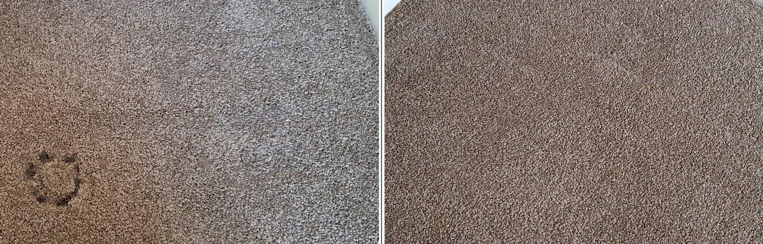 Burn damage repaired: before and after
