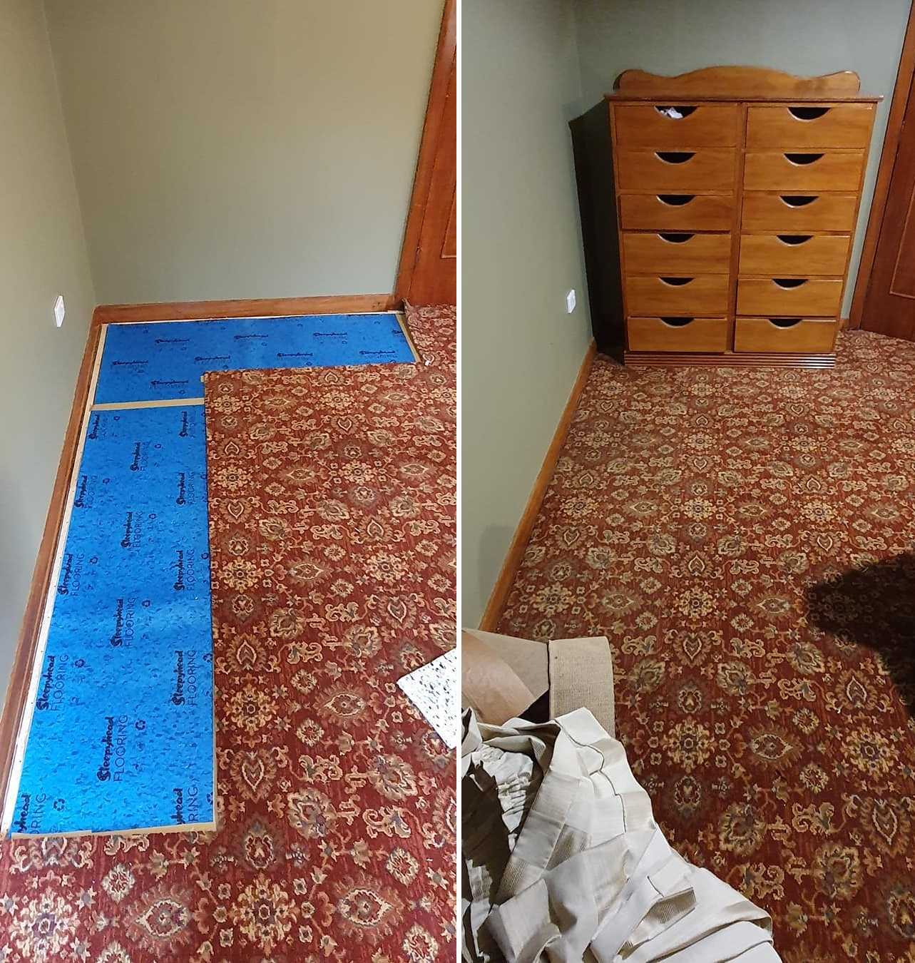 Renovations, Missing Carpet, Repaired, Axminster