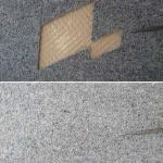 Carpet Repair, Before and After