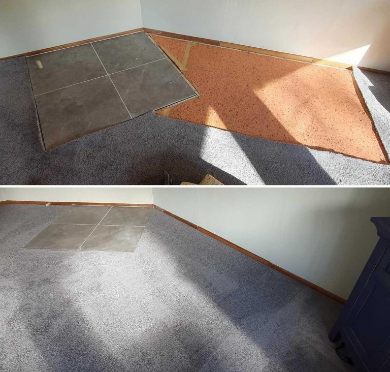 Harth, Missing Carpet, Repaired