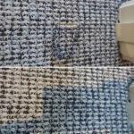 Pulled Thread, Repaired, Before and After